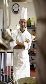 chef Claudio Piantini: the kitchen
